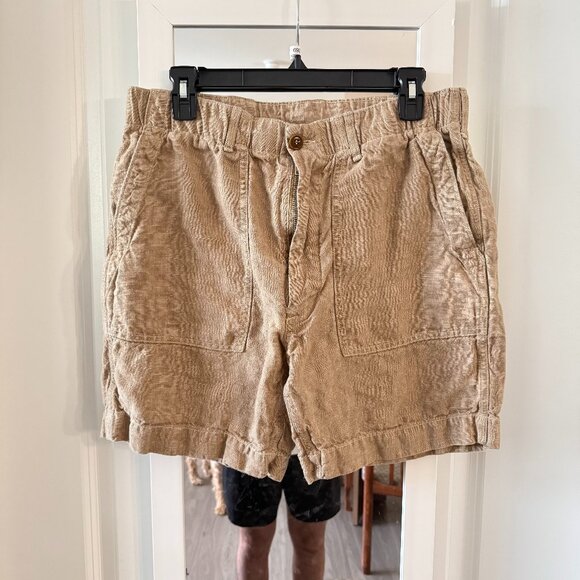 Buck Mason Linen Utility Shorts Size M - Picture 1 of 4